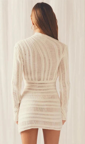 Muriel - Abito da donna con cut-out e design strutturato